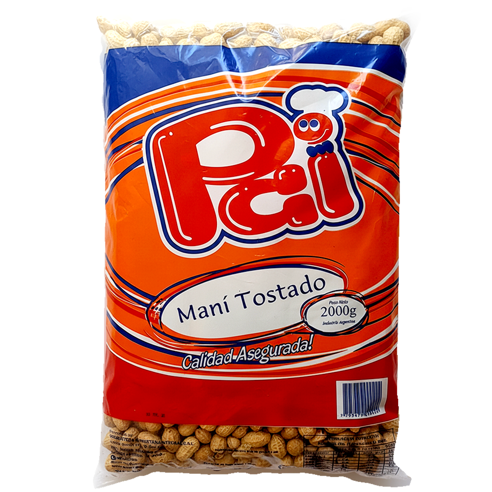 Maní Tostado con Cáscara